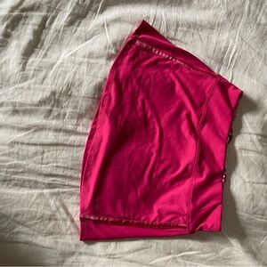 Pink and Black Patterned Skort